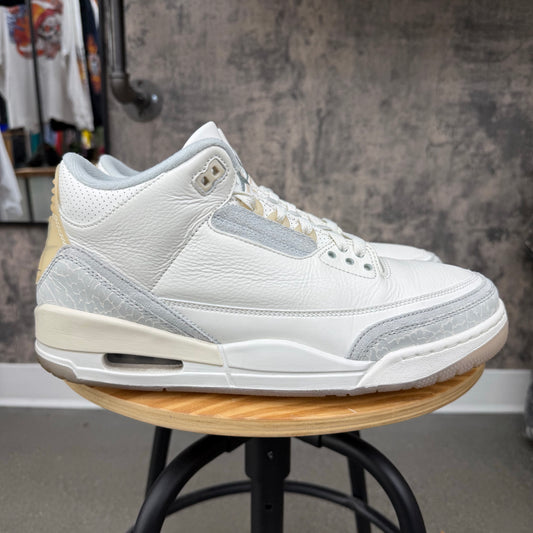PRE-OWNED Jordan 3 Ivory Craft SZ 10.5