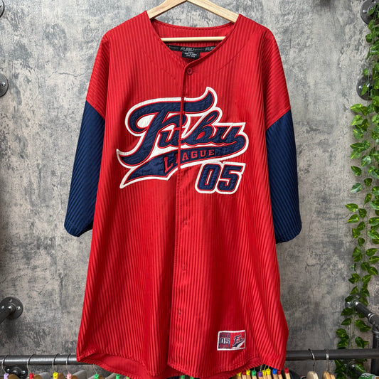 Y2K Fubu Baseball Jersey SZ XXXL
