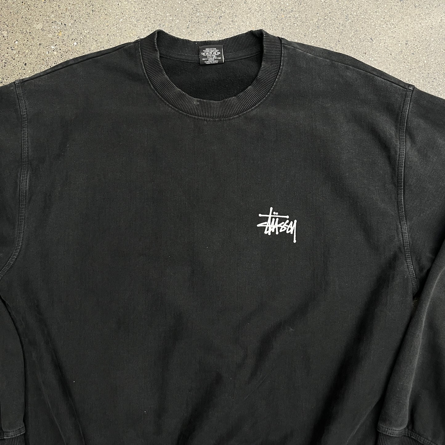 Stussy Crewneck Black SZ L