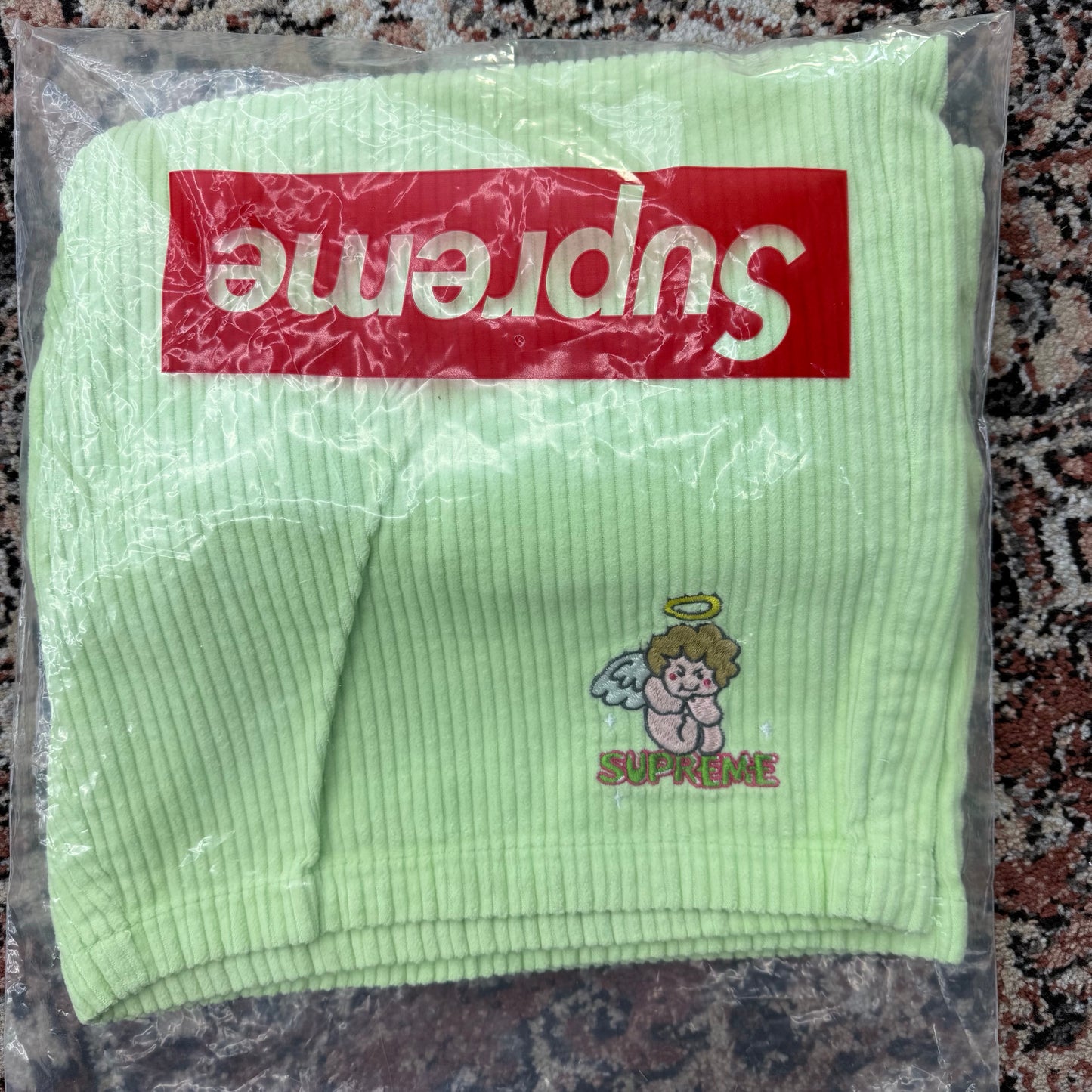 Supreme Corduroy Pale Green Mint Shorts SZ XL (NEW)