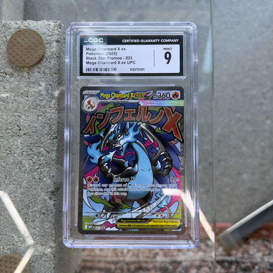 Mega Charizard X ex Black Star Promo CGC - 9