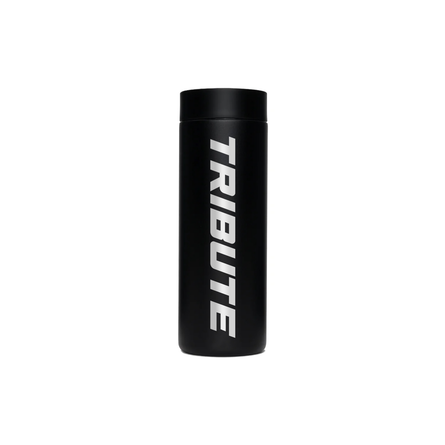 Tribute x Namsayin 360 Traveler 16oz Water Bottle (Black/Chrome)
