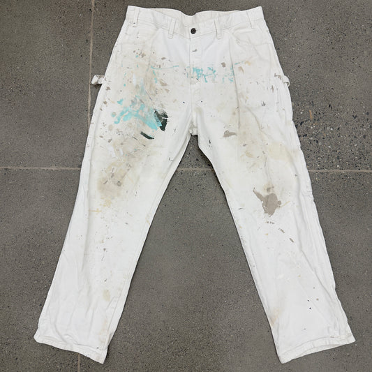 Dickies White Painter Pants SZ 38 X 32