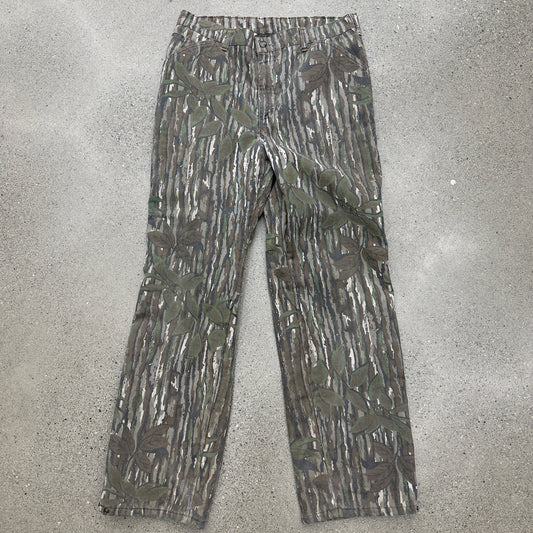 Cabelas Woodland Camo Pants Thinsulated SZ 34