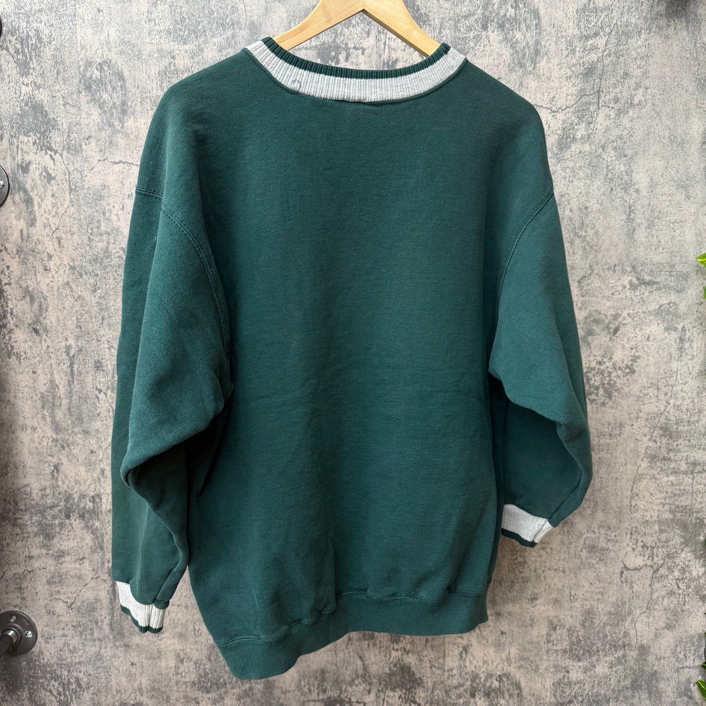 90s Nike Green Crewneck SZ M