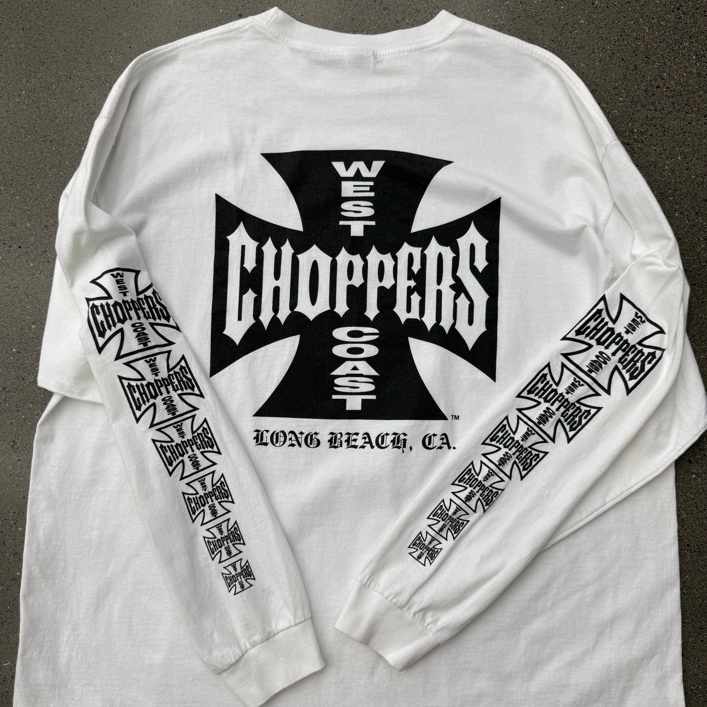 West Coast Choppers L/S White SZ XL