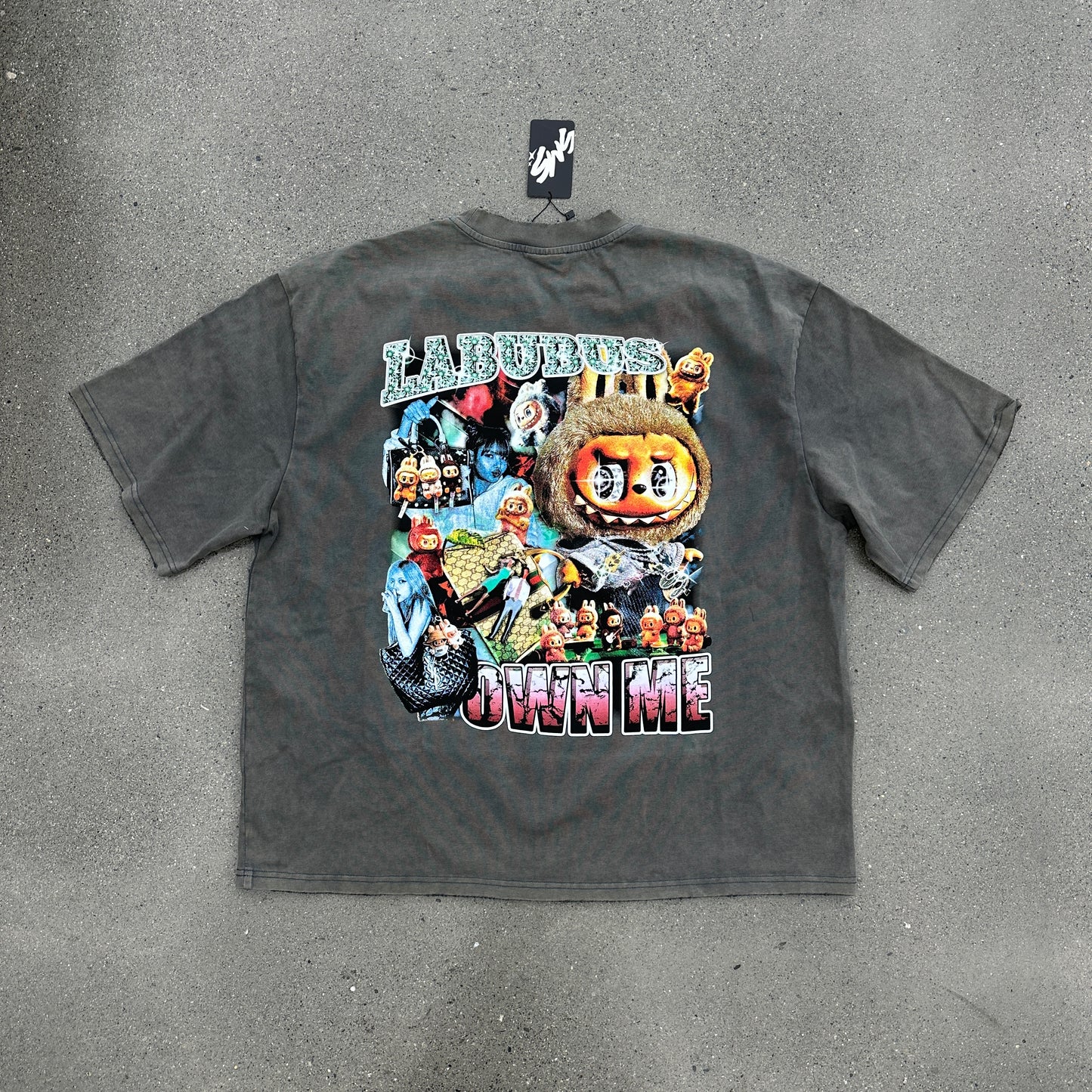 SMS Labubu Tee Grey (Multiple Sizes)