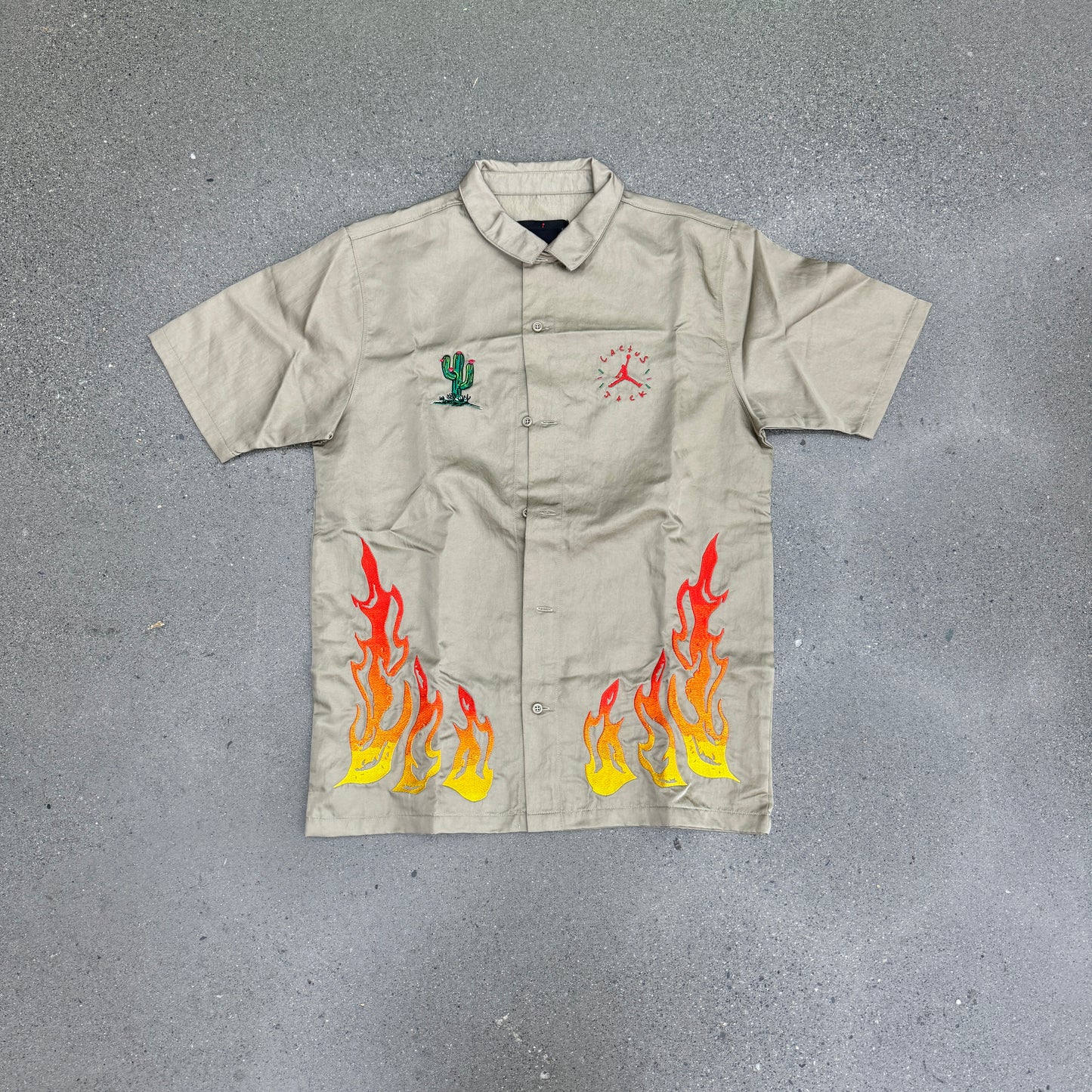Travis Scott Cactus Jack Button Up SZ S (BRAND NEW)