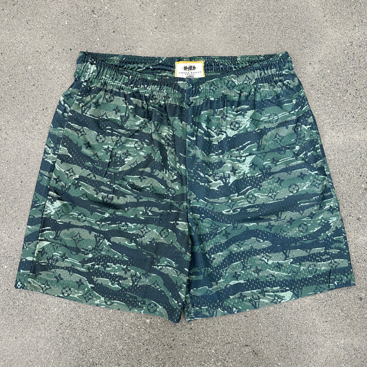 LV Monogram Mesh Shorts Tiger Camo (Multiple Sizes)
