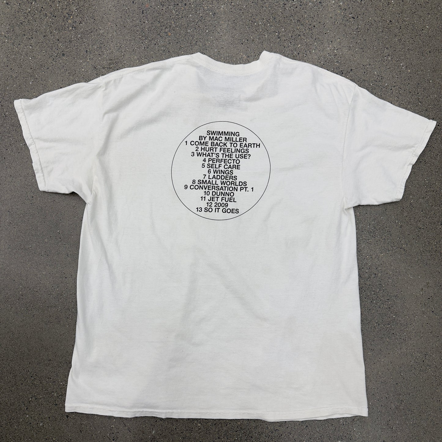 Mac Miller Swimming Promo Tee SZ XL