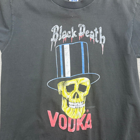 1992 Black Death Vodka Tee SZ L