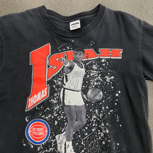 1990 Start Detroit Pistons Isiah Thomas Tee SZ L