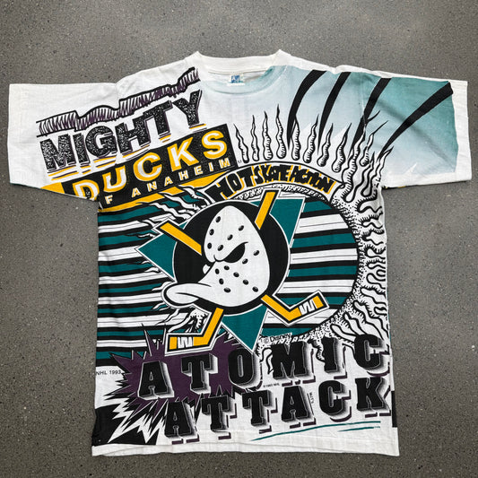 1993 Mighty Ducks AOP Atomic Attack SZ XL