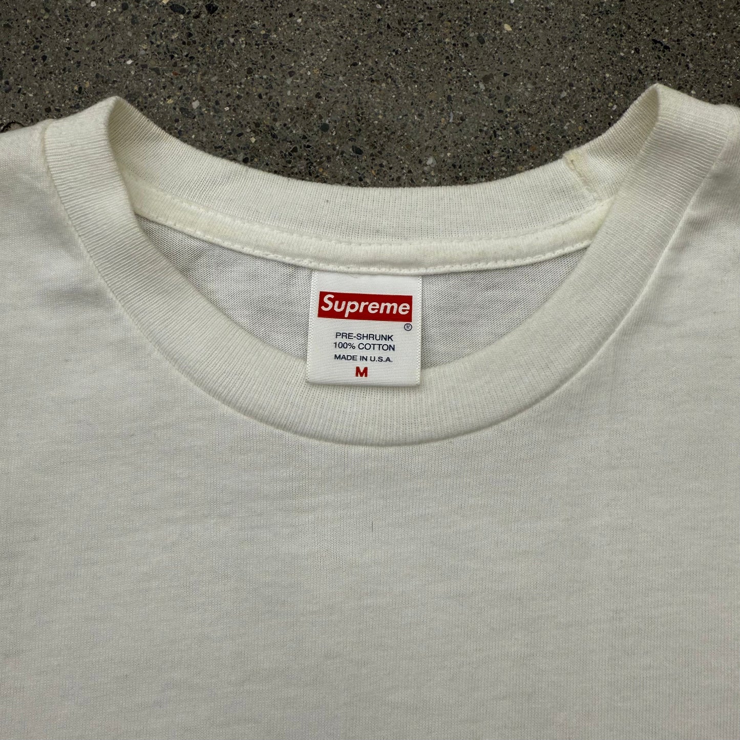 Tiffany Box Logo Supreme Tee SZ M