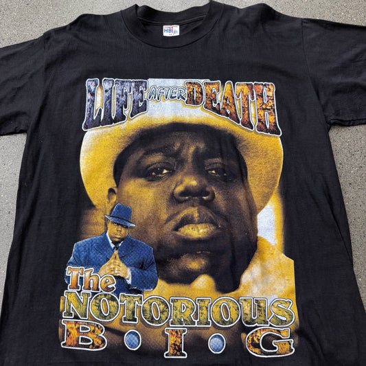 1997 Biggie Life After Death Rap Tee SZ XL