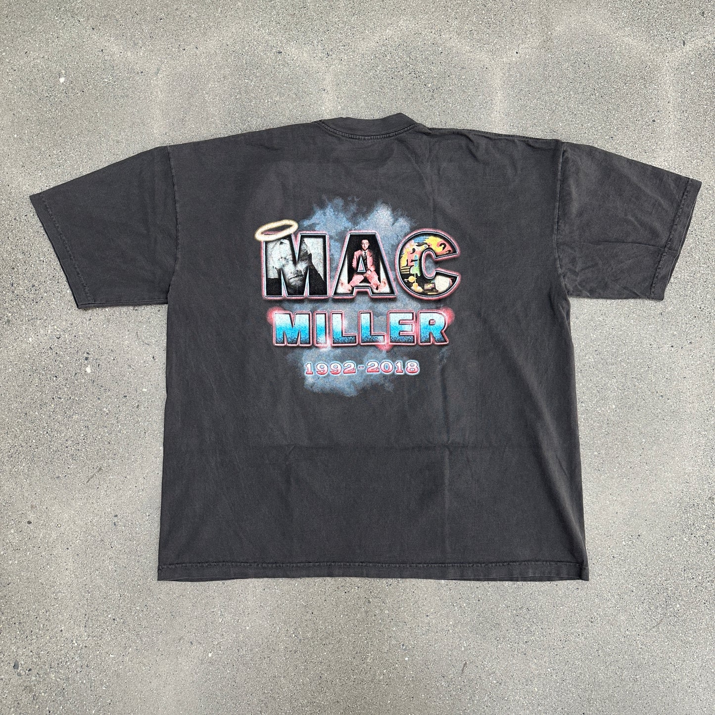 SMS Mac Miller RIP (Black) (Multiple Sizes)