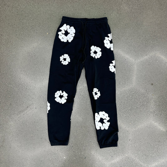 (NEW) Denim Tears Sweatpants Black (Multiple Sizes)