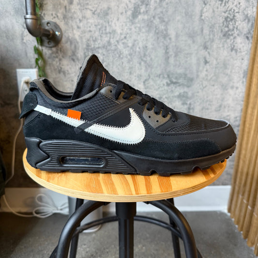 Nike Air Max Off White 90 Black SZ 11.5 (DS)