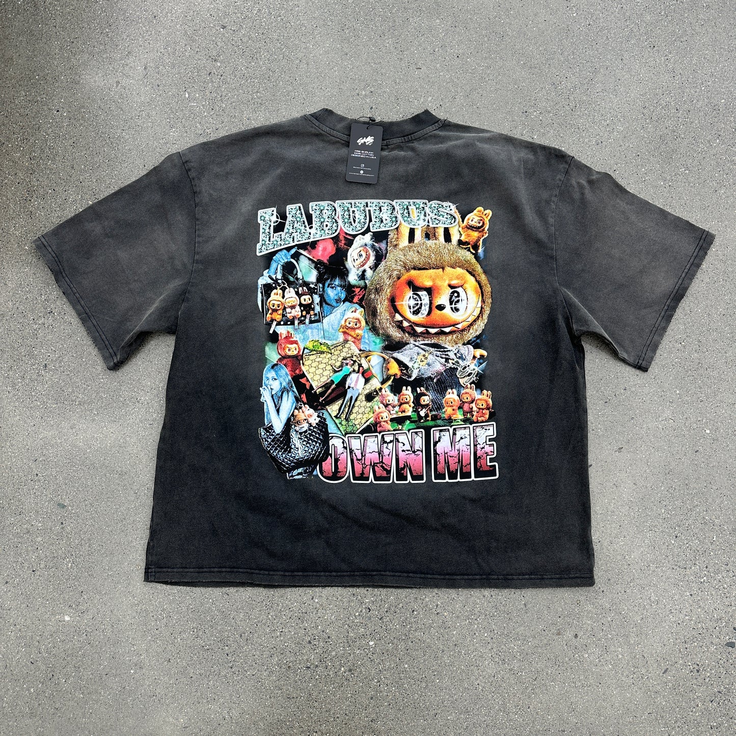 SMS Labubu Tee Black (Multiple Sizes)