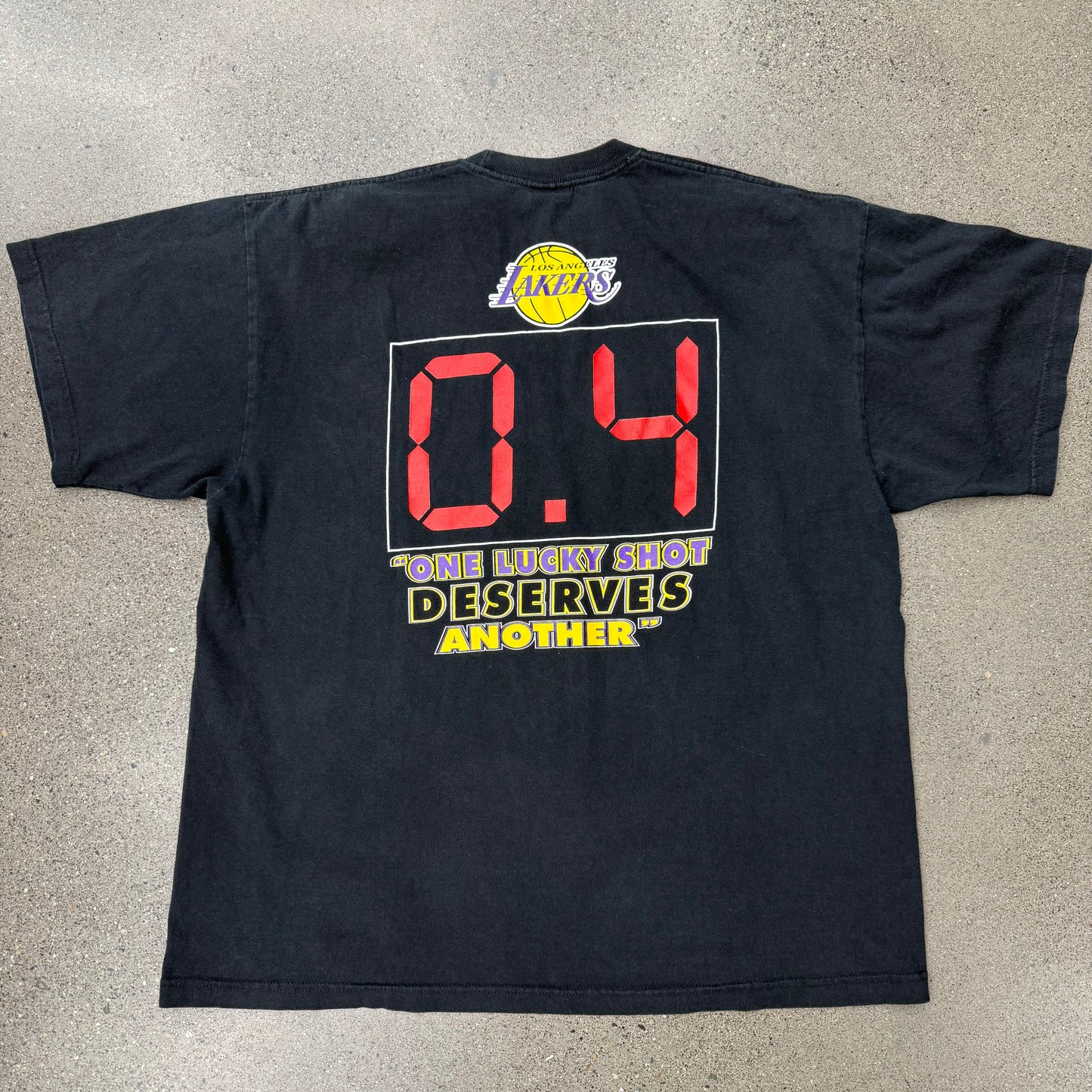 2004 LA Lakers NBA Playoffs Tee SZ XXL