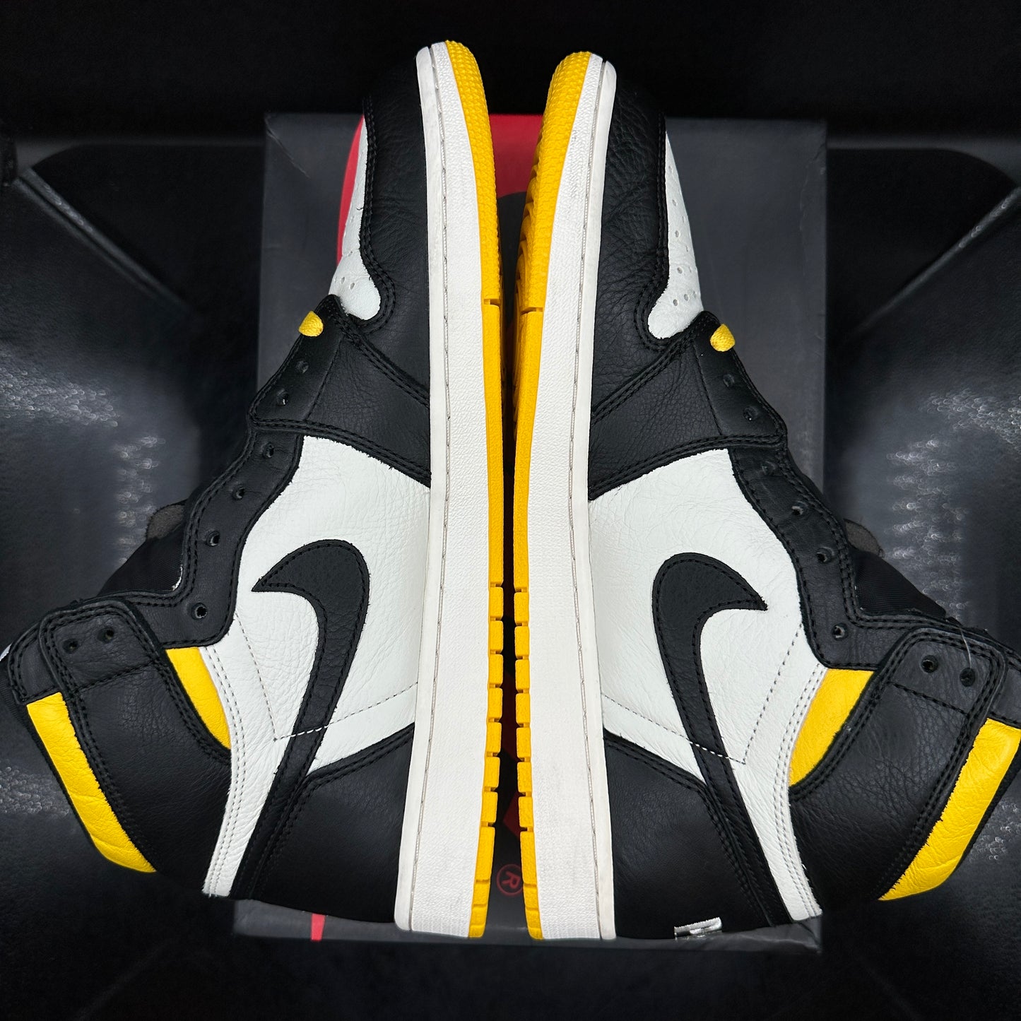 PRE-OWNED Jordan 1 Not For Resale Yellow SZ 12