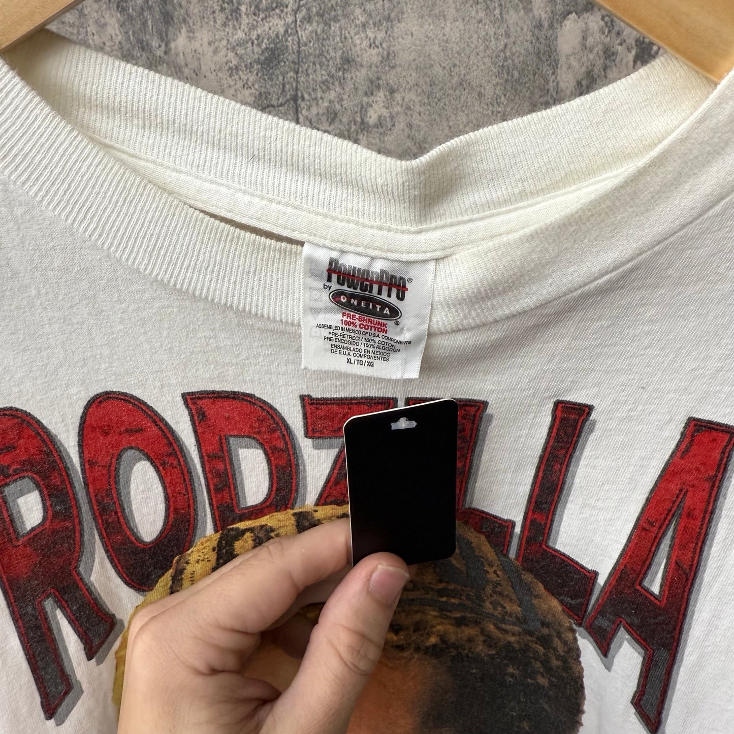 1998 NWO Rodman Rodzilla Tee SZ XL