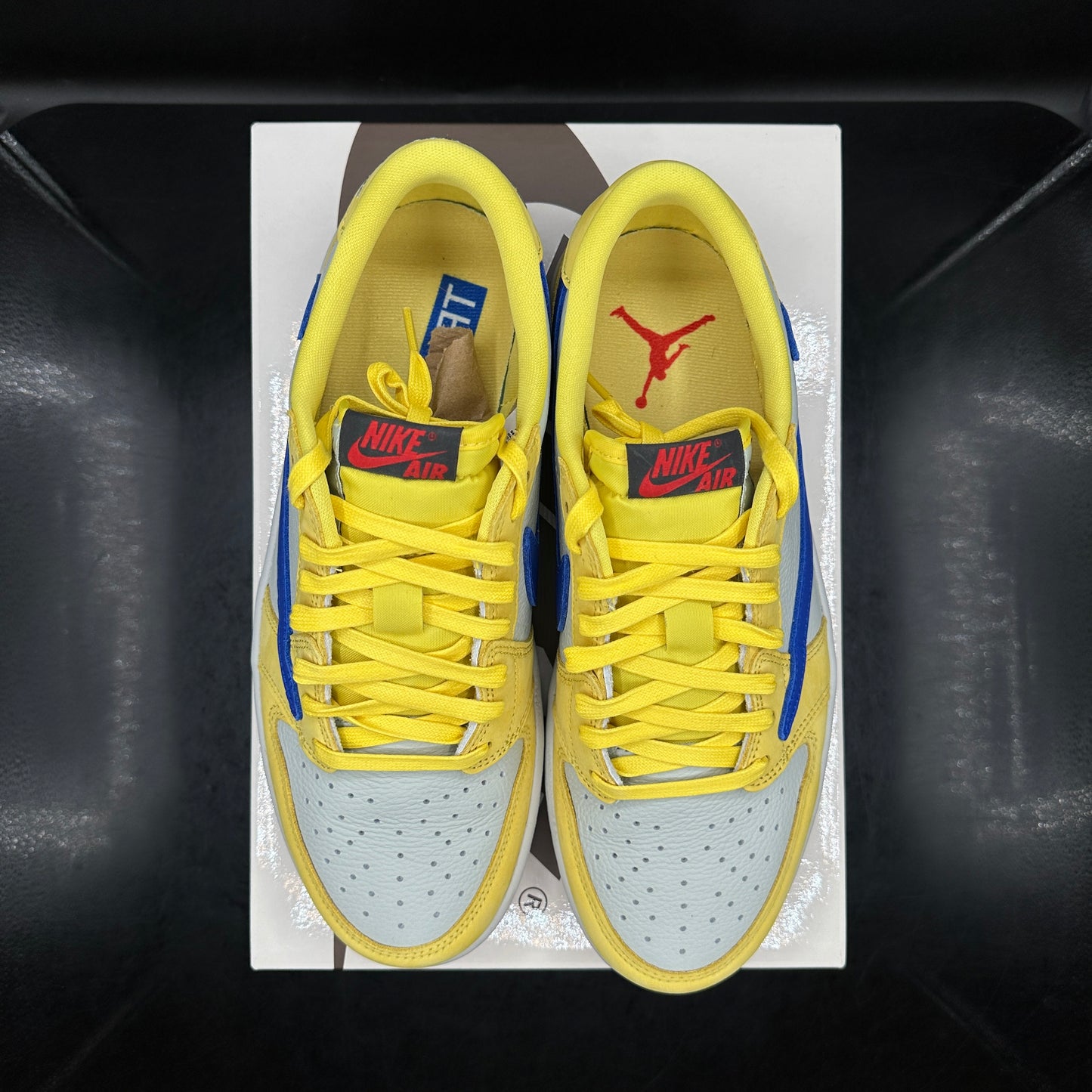(Pre-Owned) Travis Scott 1 Low Canary SZ 8.5M/10W