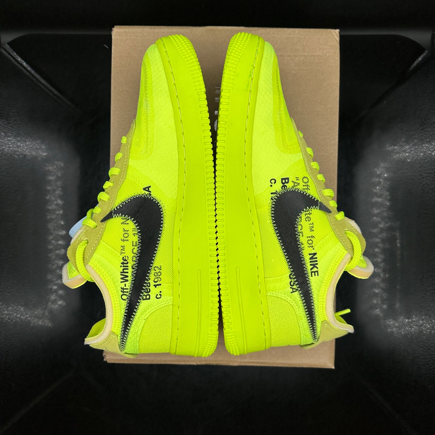 Nike Air Force 1 Off-White Volt SZ 8 (DS)