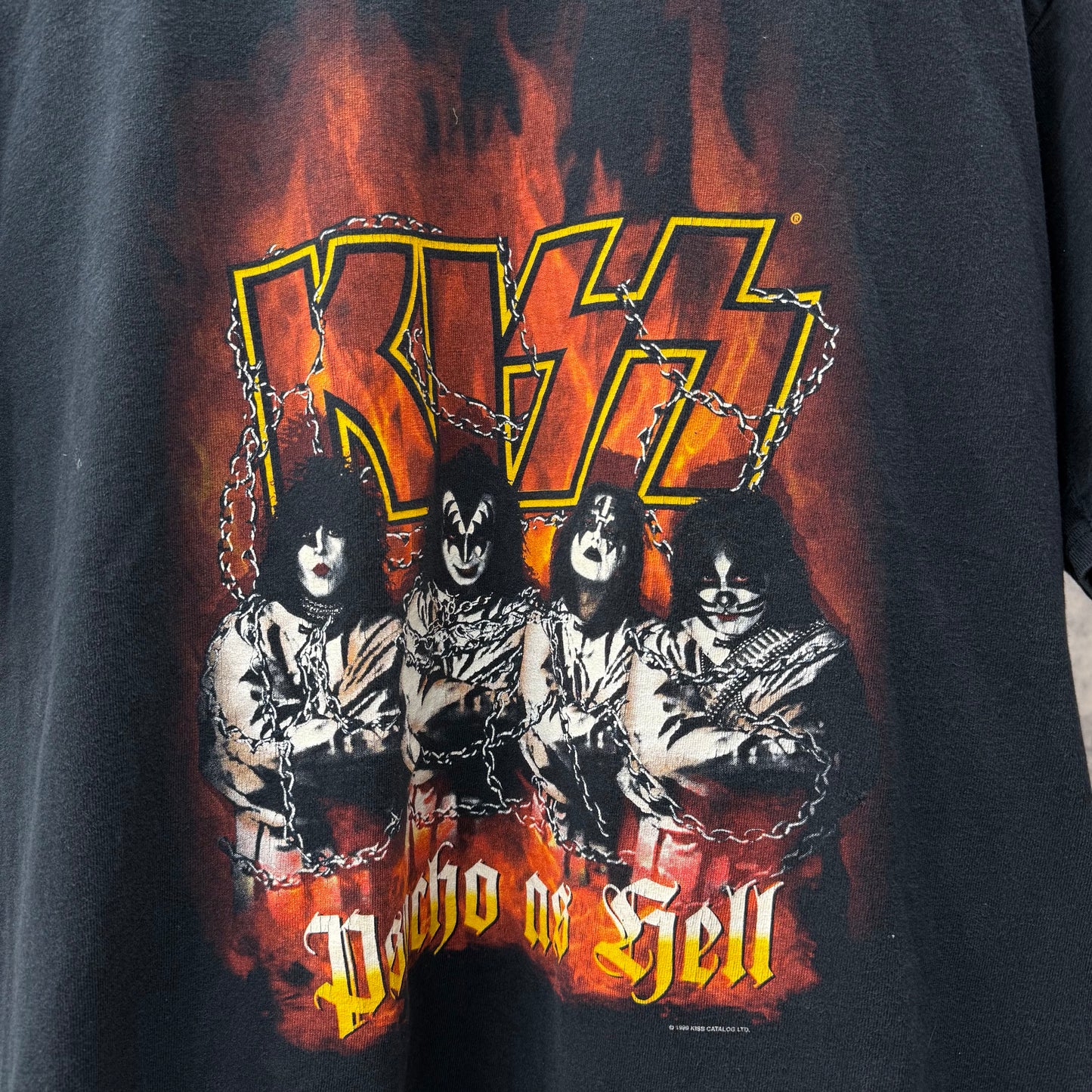 1999 Kiss Psycho Tour Tee SZ L