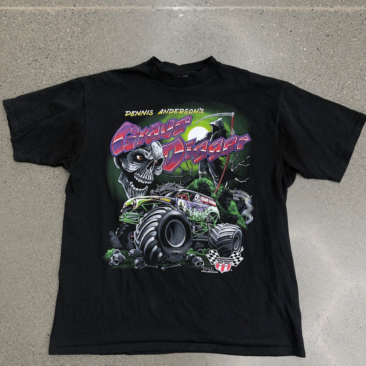 90s Grave Digger Tee SZ XL
