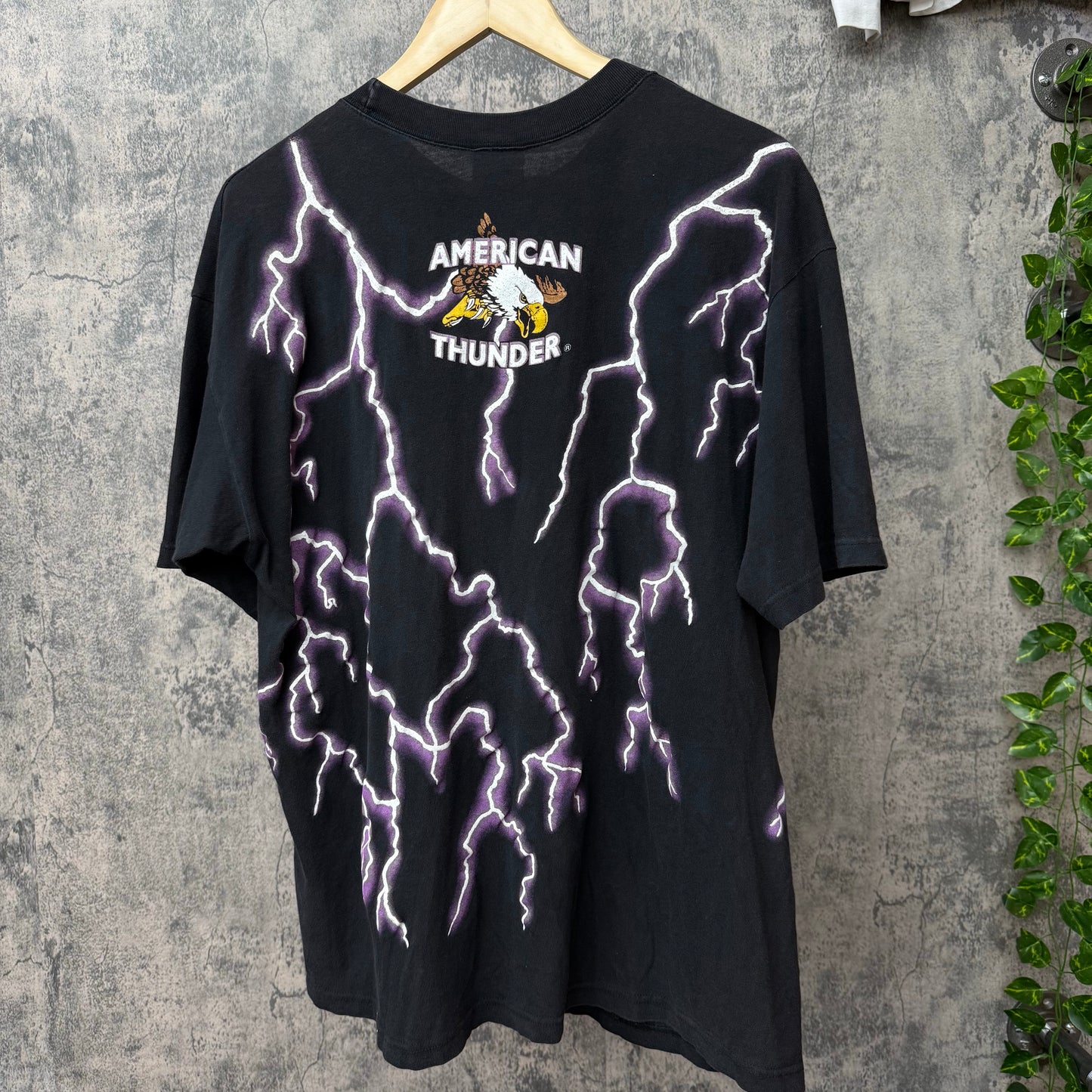 Ride The Beast USA Thunder Eagle Tee SZ Large