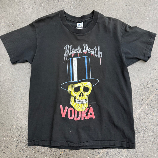 1992 Black Death Vodka Tee SZ L