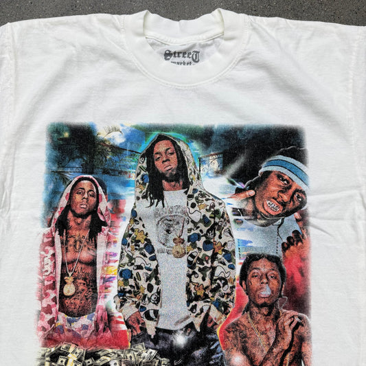 SMS Lil Wayne Tee (White) (Multiple Sizes)