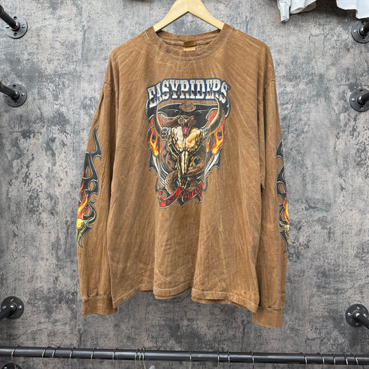 2004 EasyRiders Brown L/S SZ XL