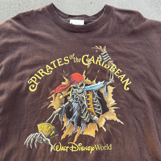 Pirates Of the Caribean Tee Breakthrough Walt Disney Tag SZ XL