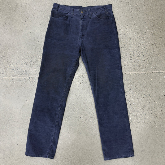 Levi's Navy Corduroy Pants 70s/80s SZ 36 x 34