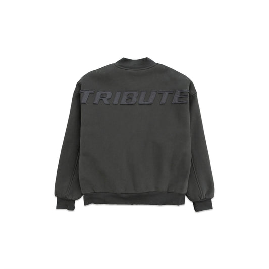 Fleece Bomber Jacket Black Olive