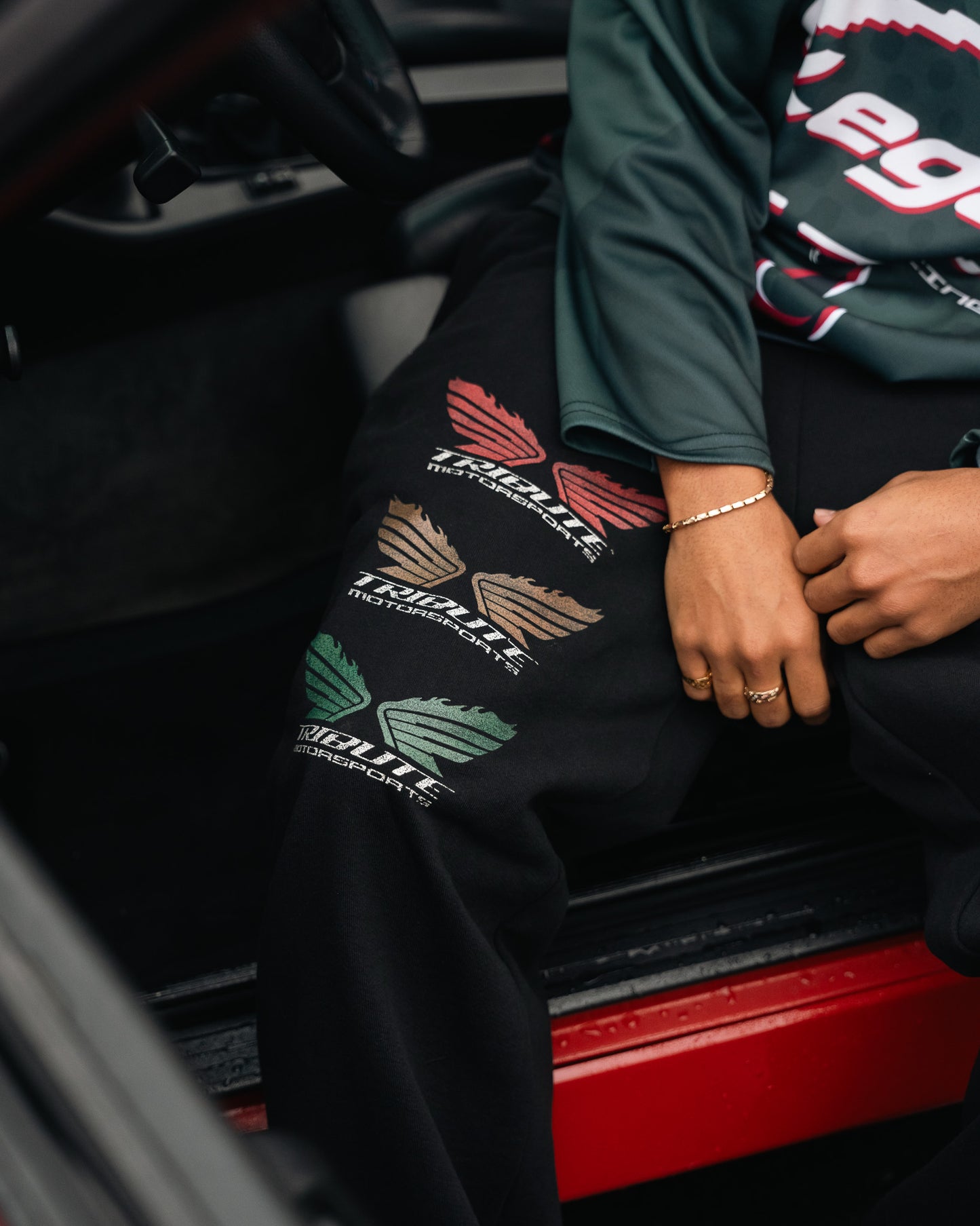 Tribute Motorsports Sweatpants Red