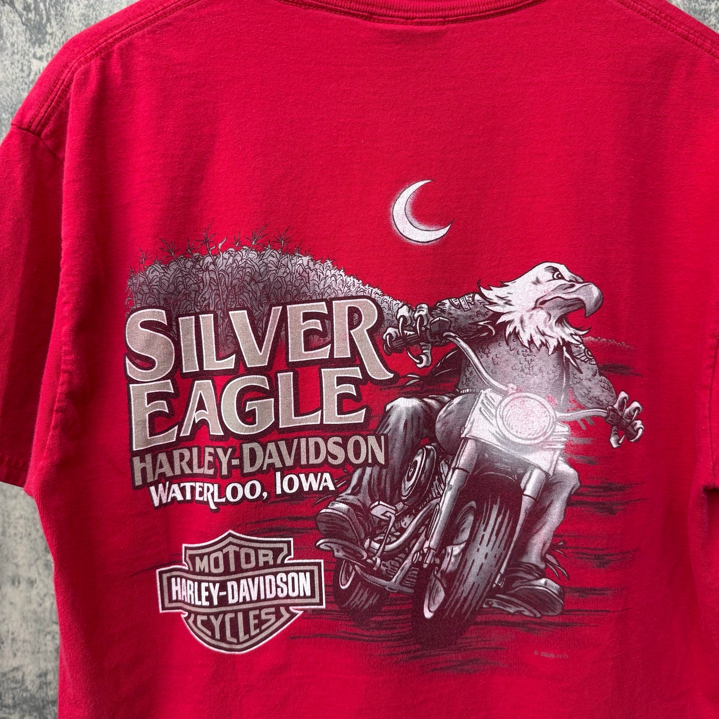 2014 Harley Silver Eagle Waterloo Iowa SZ Medium