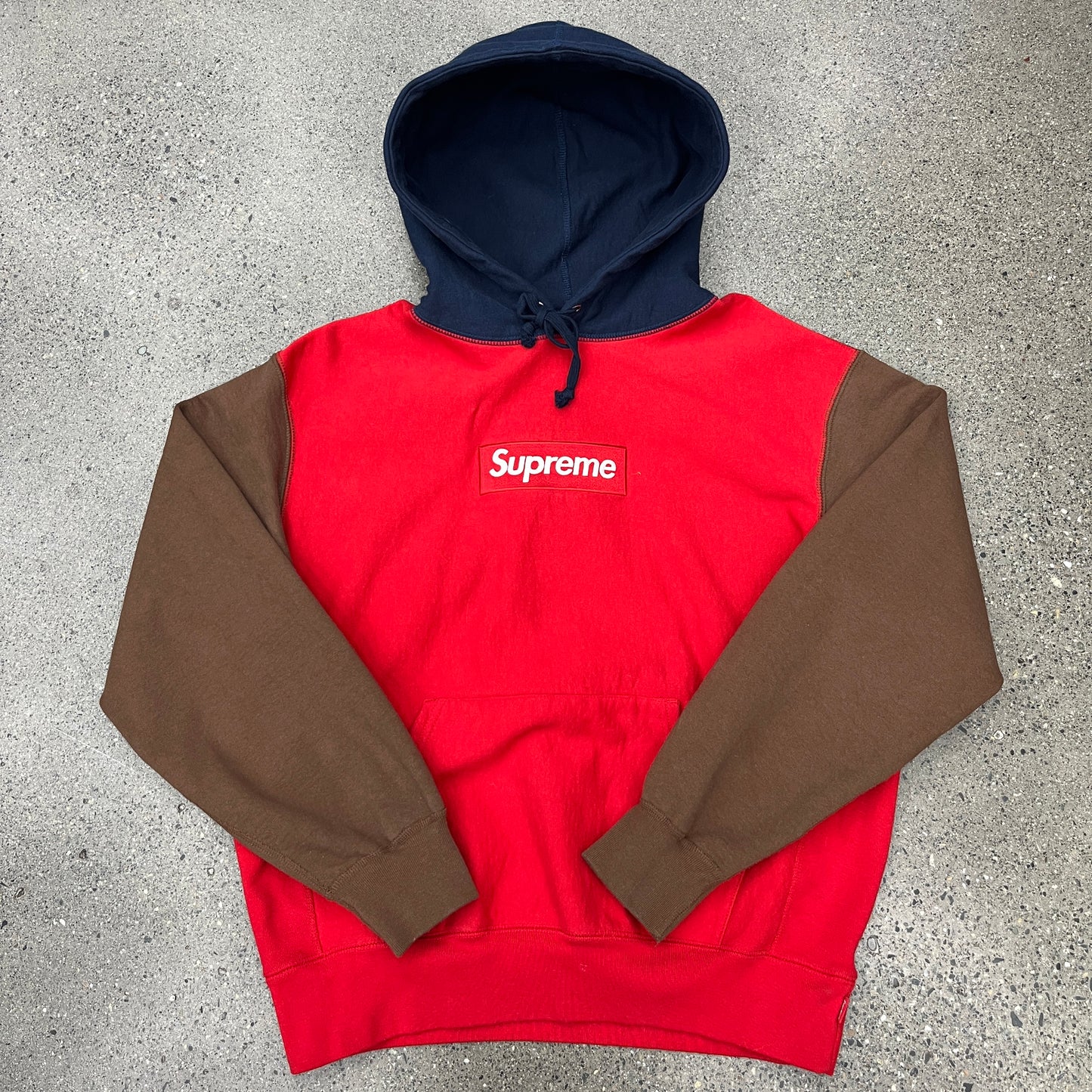 Supreme Box Logo Multicolor Hoodie SZ S