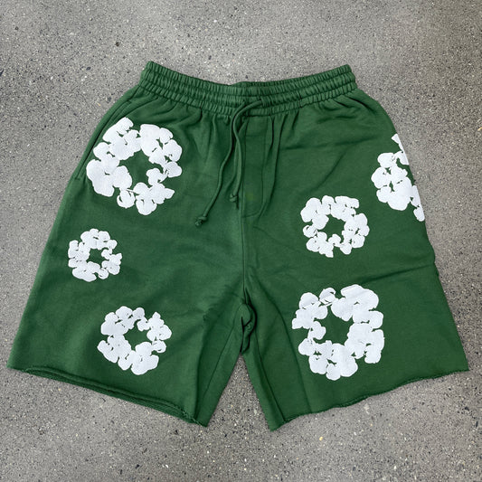(NEW) Denim Tears Shorts Green (Multiple Sizes)