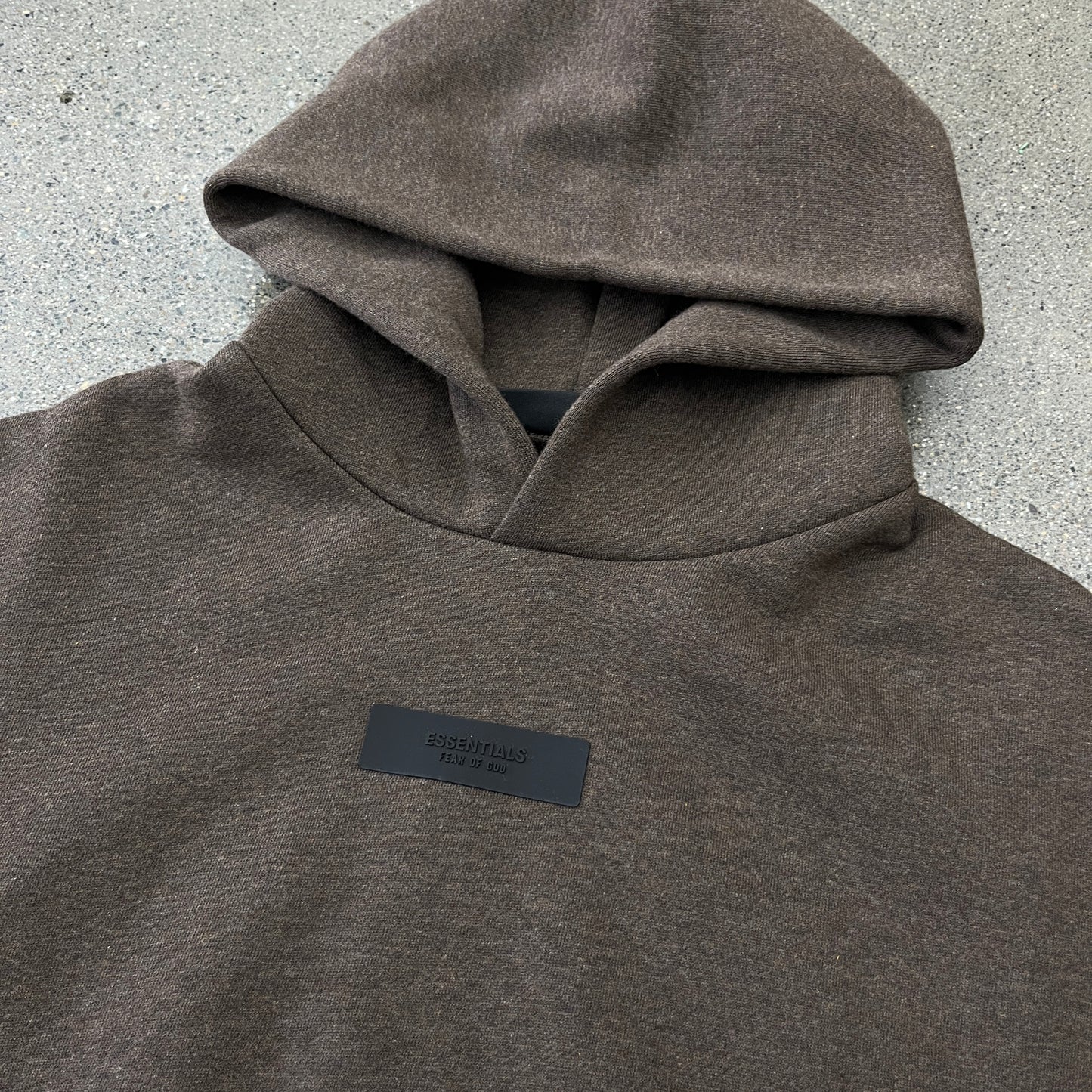 Fear of God Essential Hoodie Brown SZ S