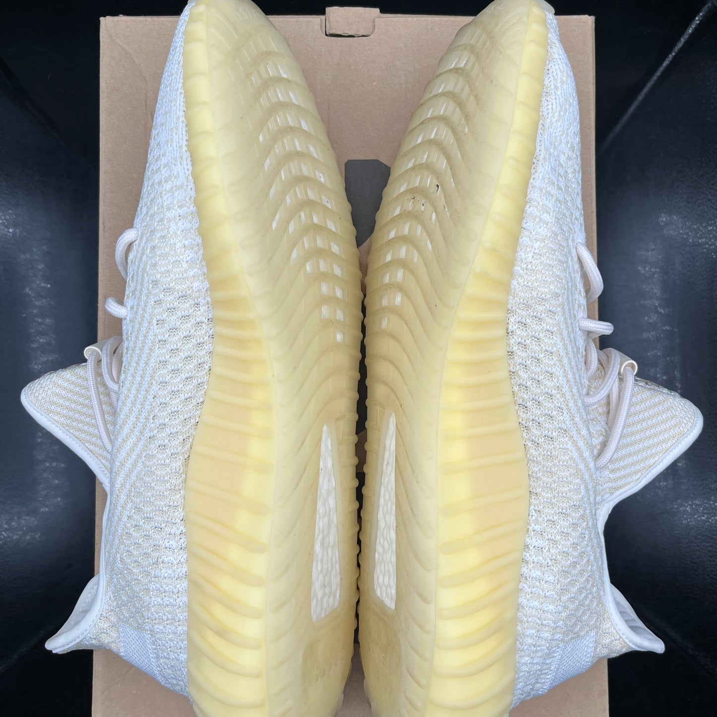 PRE-OWNED Yeezy 350v2 Natural SZ 14