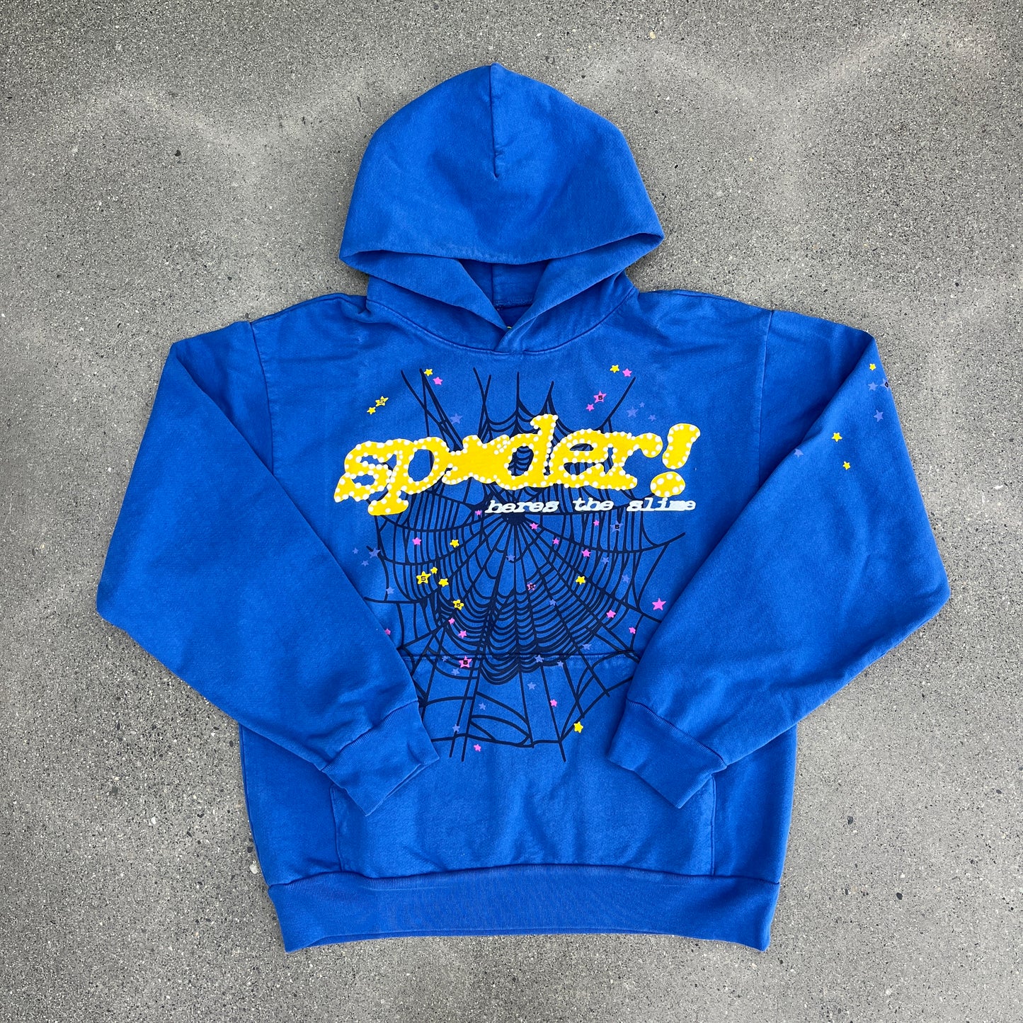Sp5der Hoodie TC Blue (Multiple Sizes)
