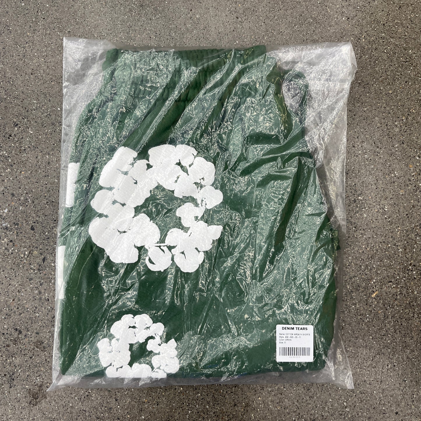 (NEW) Denim Tears Shorts Green (Multiple Sizes)