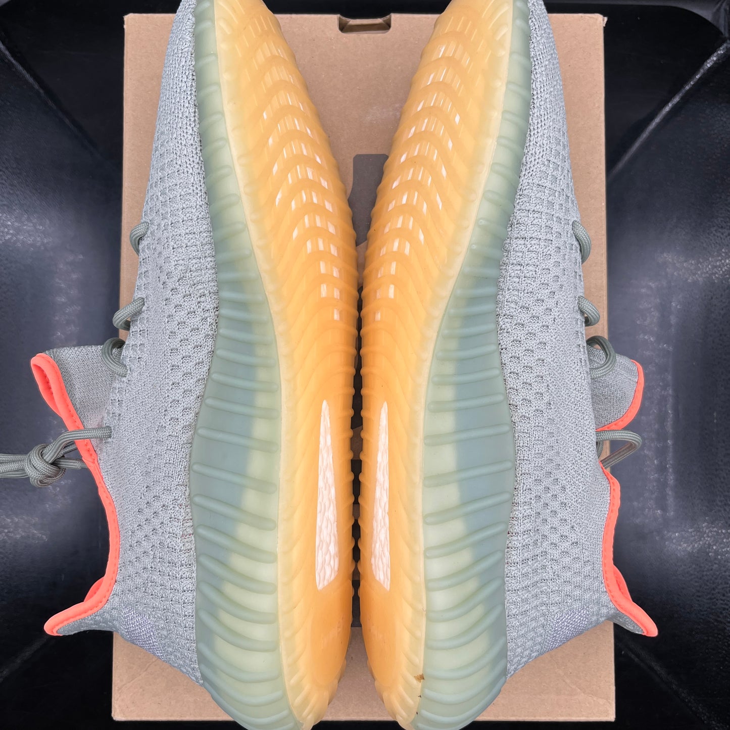 PRE-OWNED Yeezy 350v2 Desert Sage SZ 14