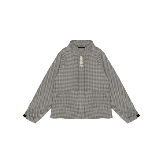 Sweetlife x Tribute Plaid Shell Jacket Neutral Grey (Multiple Sizes)