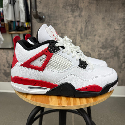 (PRE-OWNED) Jordan 4 Red Cement SZ 11