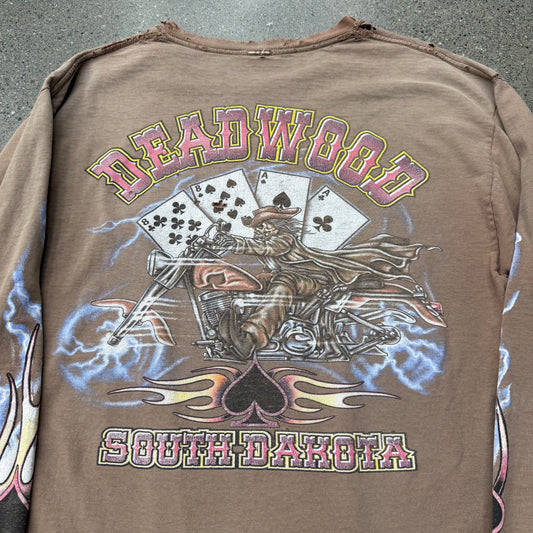 Deadwood Biker L/S SZ Large/Medium