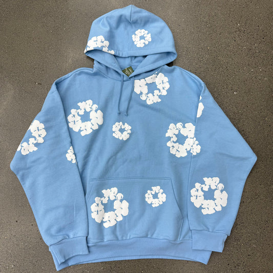 Denim Tears Powder Blue Hoodie SZ XL